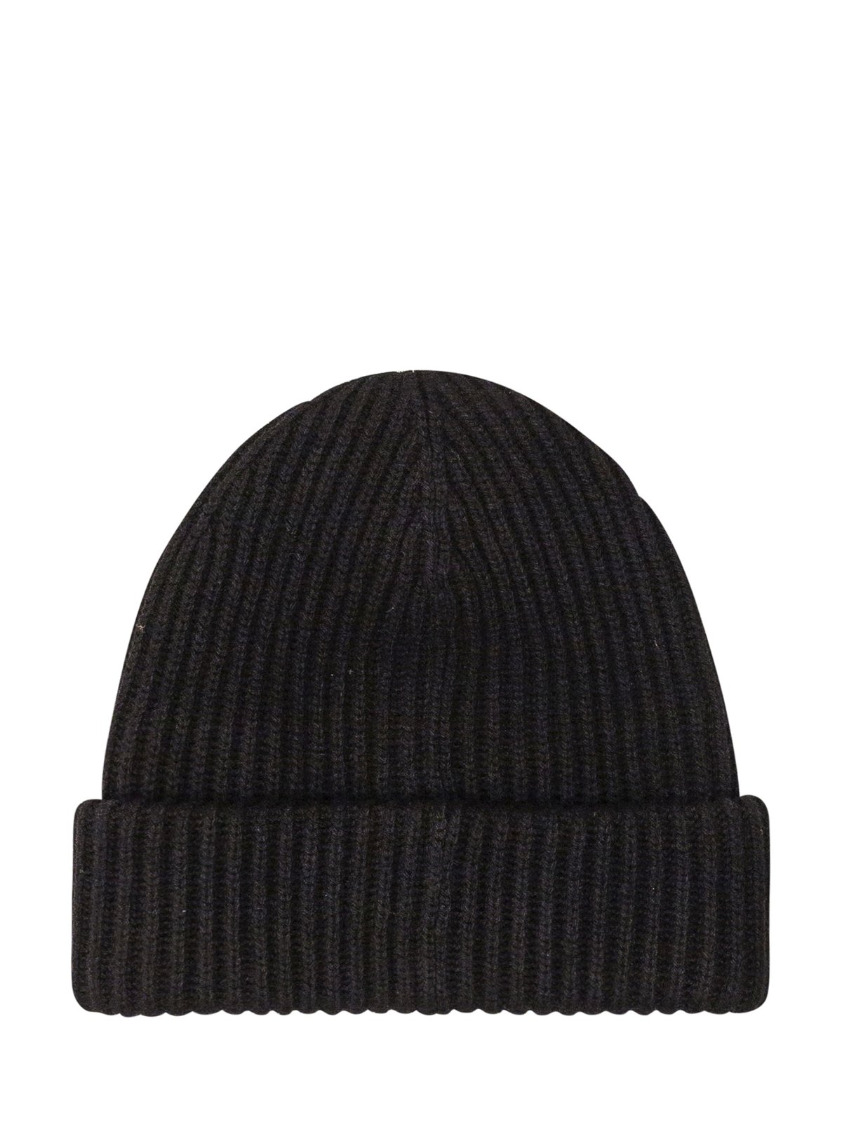 Ganni Logo Patch Oversized Knitted Beanie