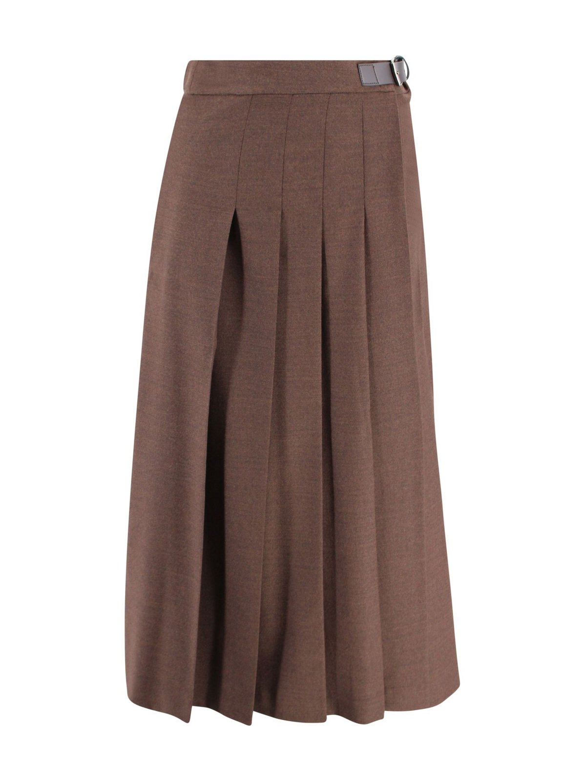 Weekend Max Mara Fastoso Pleated Midi Skirt