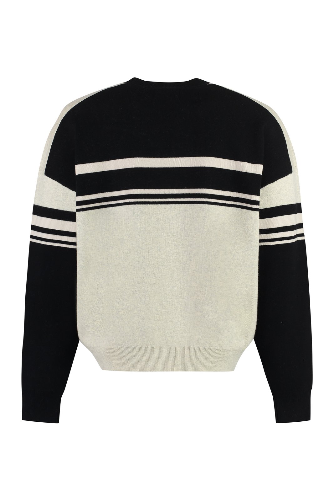 Isabel Marant Logo Intarsia-Knit Crewneck Jumper