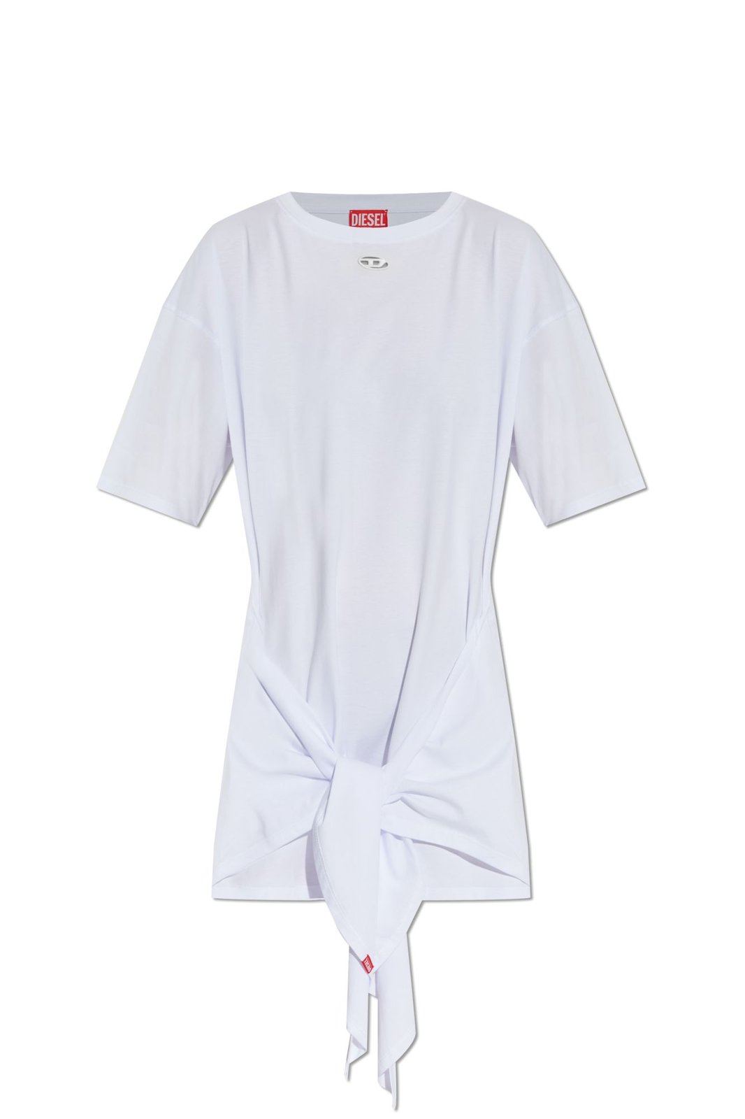 Diesel D-Eivor Tie Front T-Shirt Dress