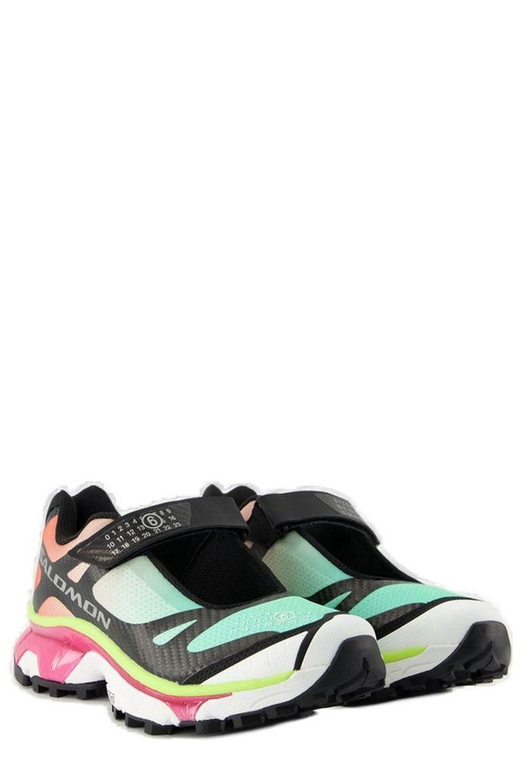 MM6 Maison Margiela X Salomon Logo Printed Touch-Strap Sneakers