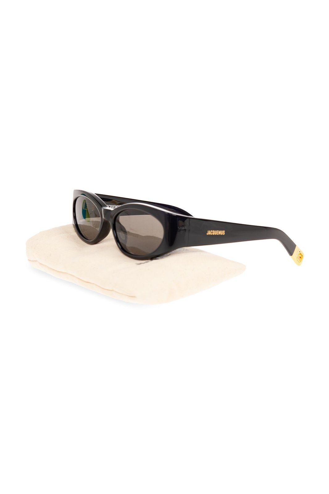 Jacquemus Oval Frame Sunglasses