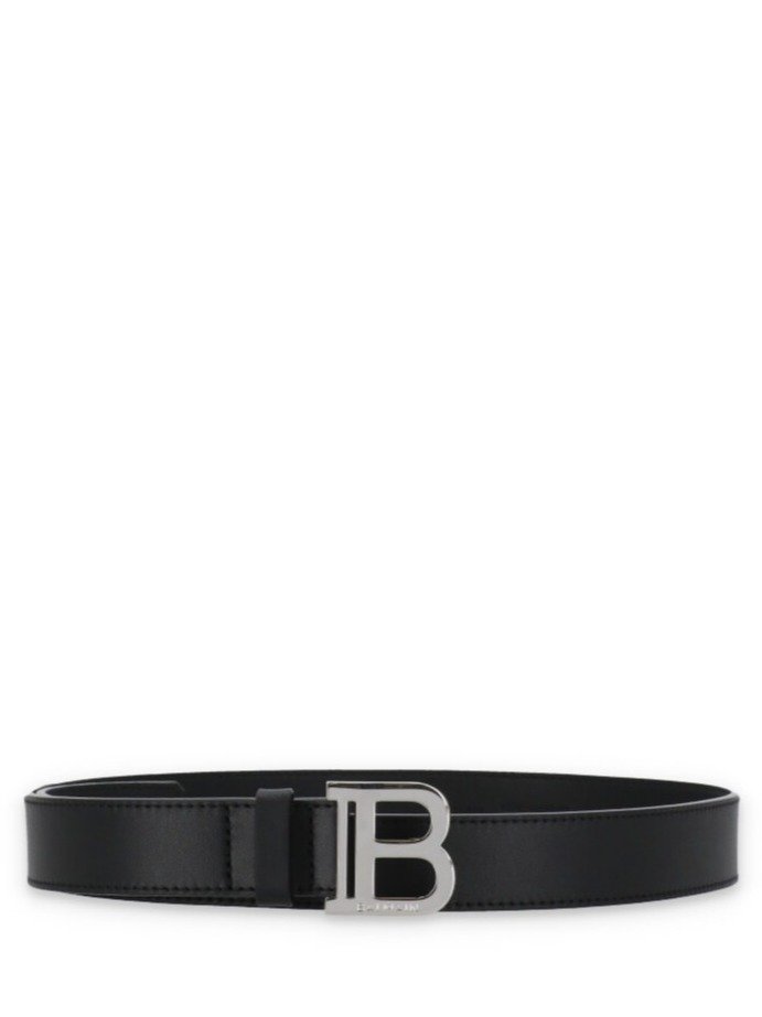 Balmain Kids Logo Buckled Belt