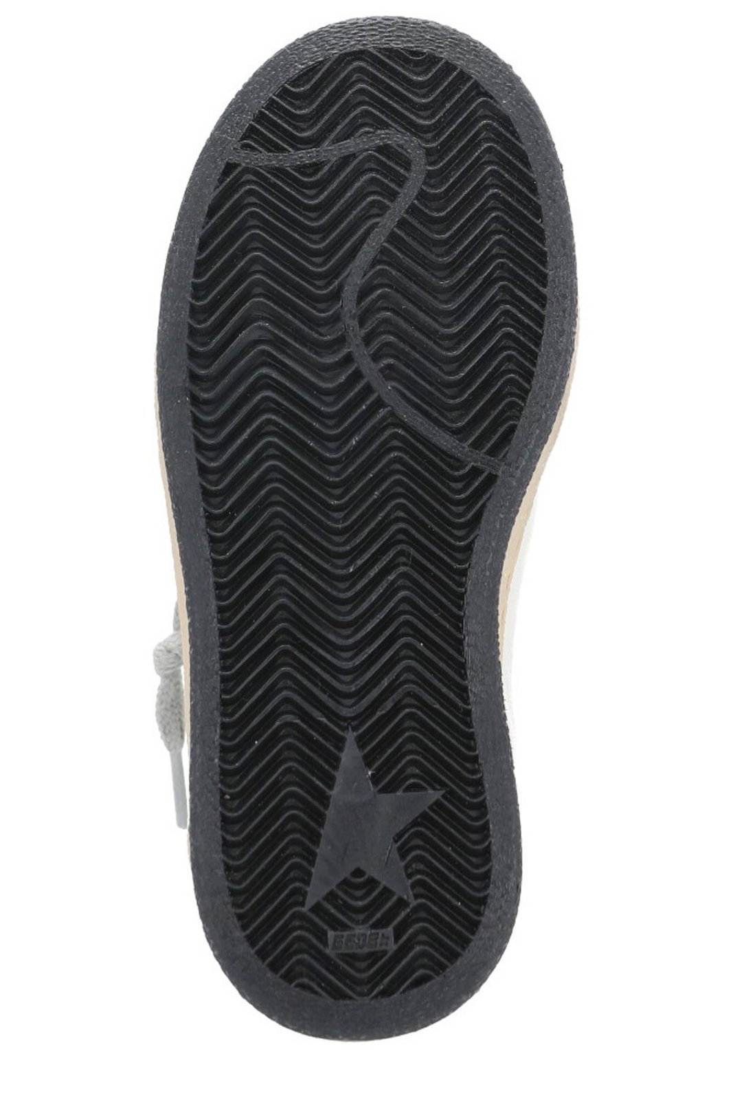 Golden Goose Kids Ball Star Patch Round Toe Sneakers