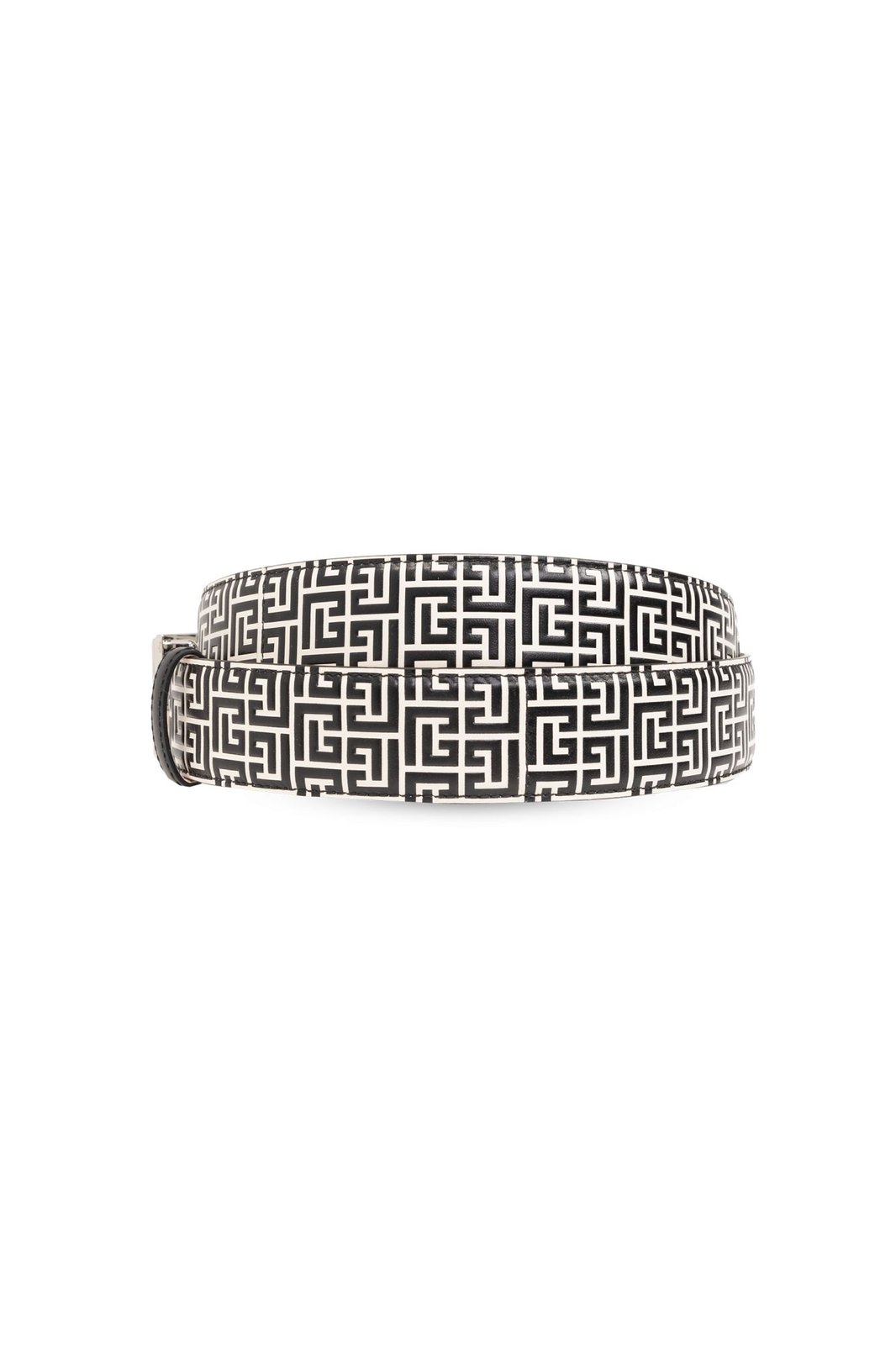 balmain hommes leather belt
