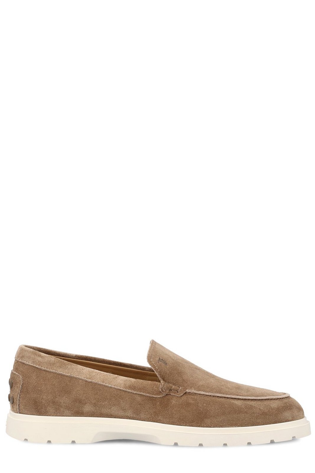 Tod's Round Toe Slip-On Loafers