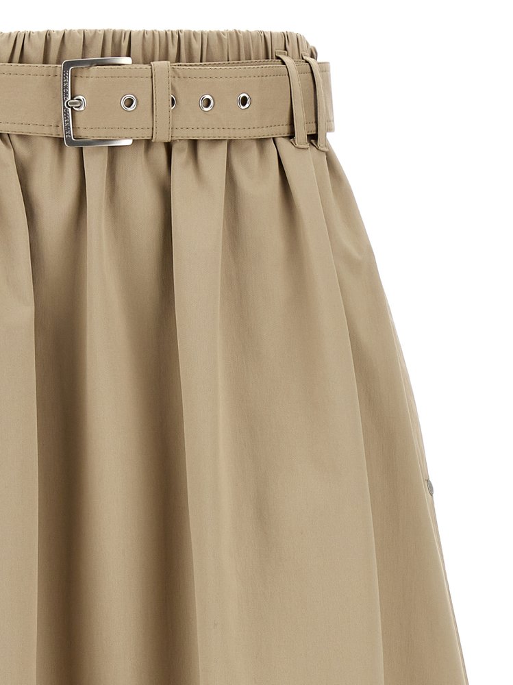 Brunello Cucinelli Belted Midi Skirt – Cettire