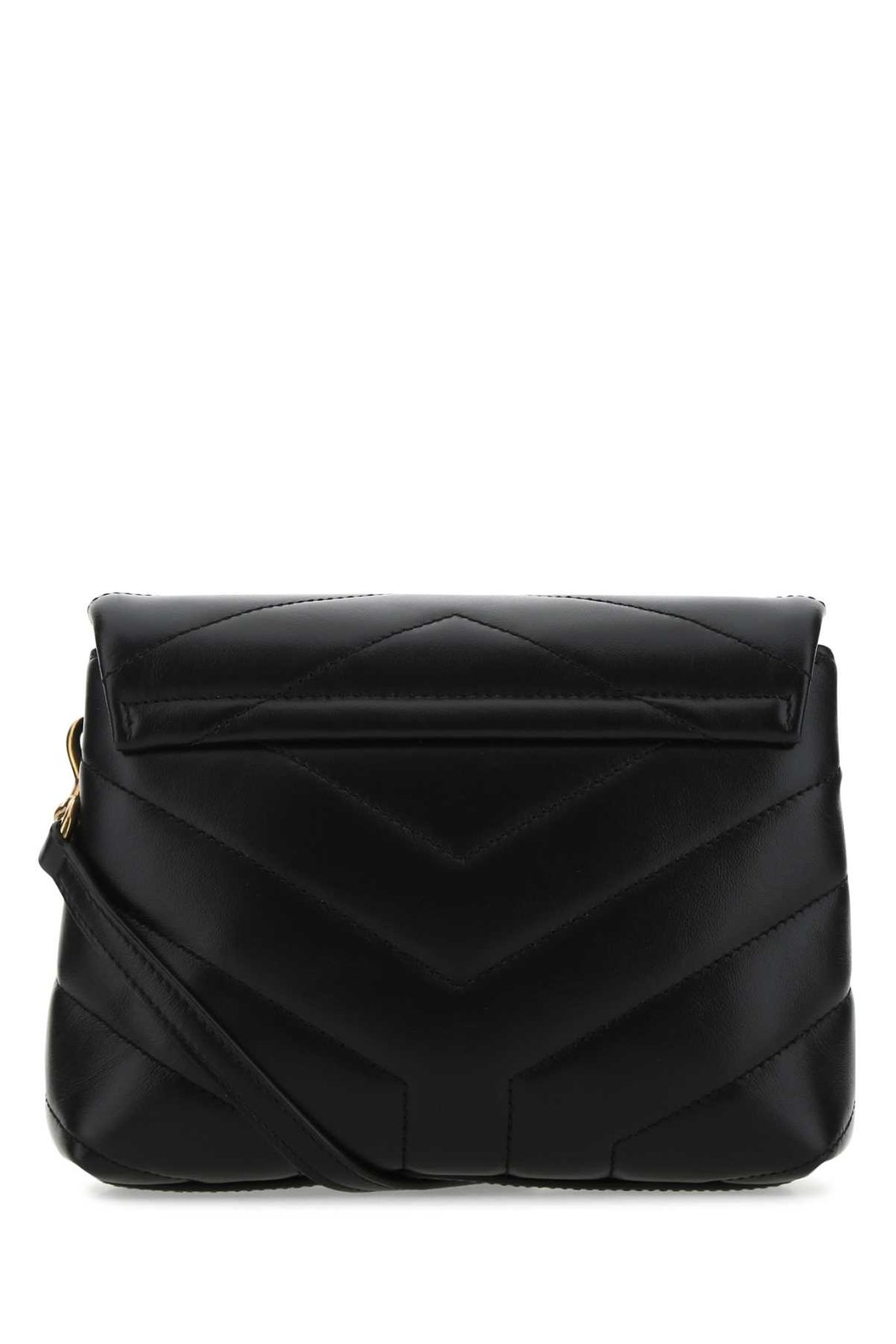 Saint Laurent Loulou Toy Logo Plaque Shoulder Bag