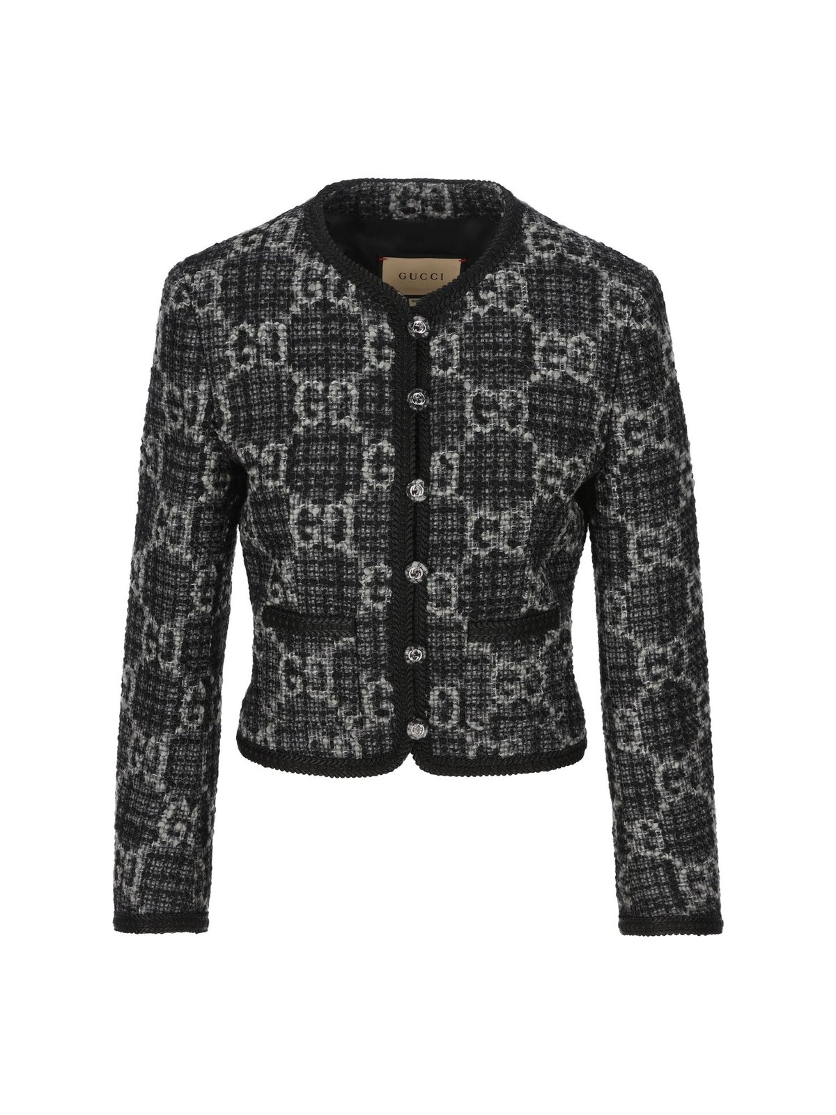 Gucci GG Tweed Button-Up Jacket