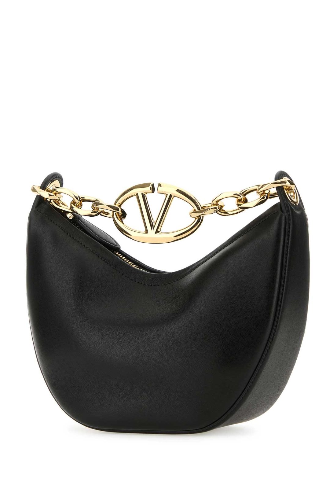 Valentino VLogo Signature Zip-Up Shoulder Bag