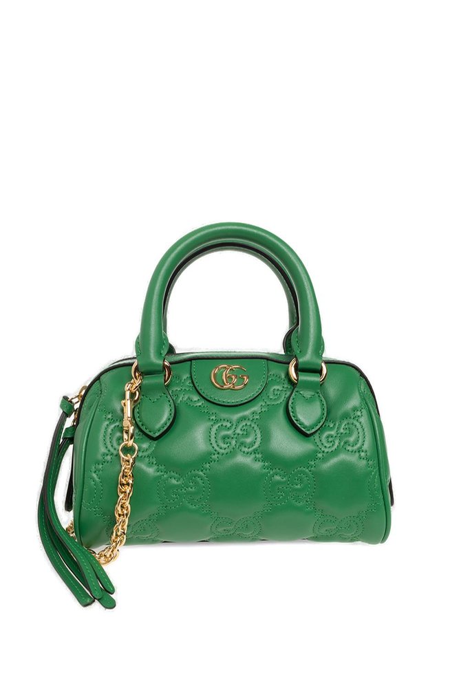 Gucci Matelassé Quilted Zipped Tote Bag In Green ModeSens