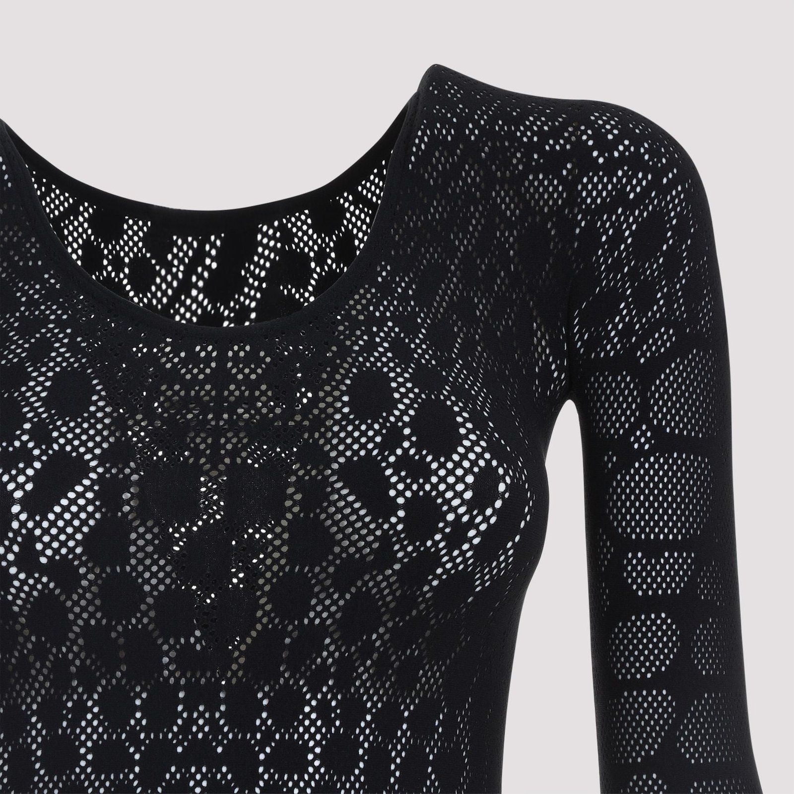 Wolford Reptile Net Jumpsuit