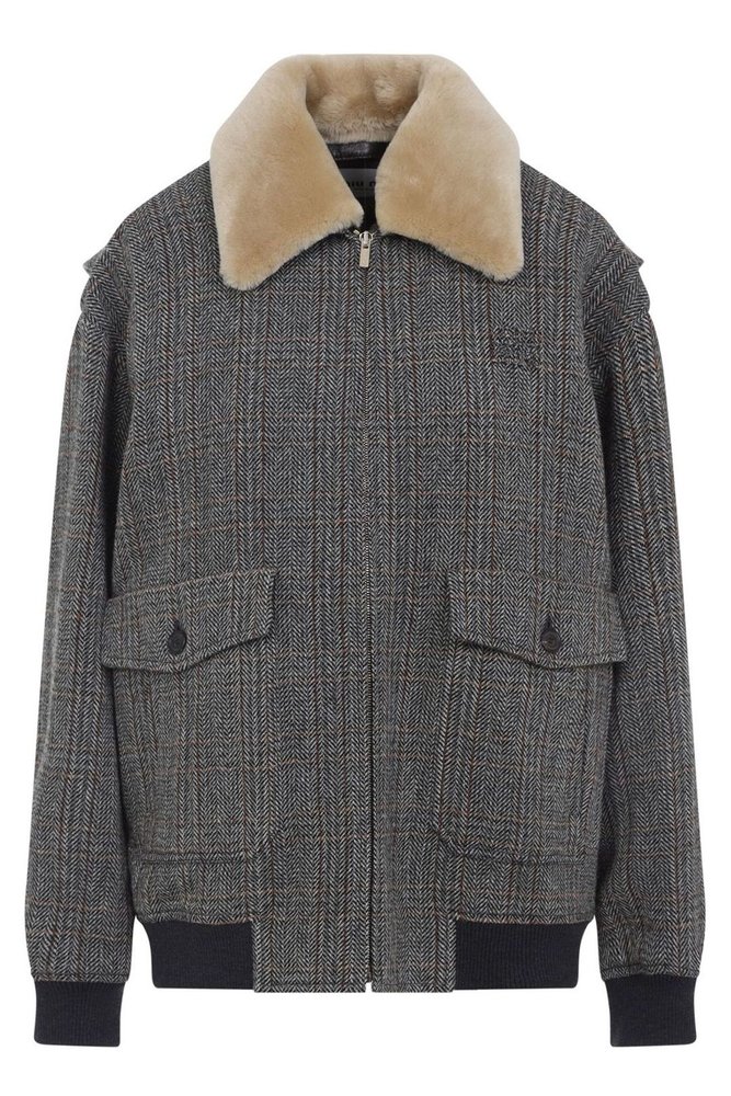 ブルゾン MiuMiu FW25 Miu Miu Blouson (ML1326SOOO 16Q7 F0480) Fw25 Collection | Miu Miu