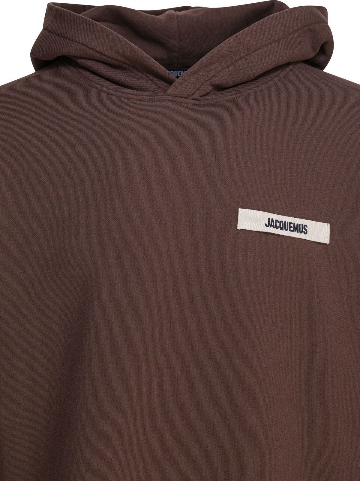 Jacquemus Logo Patch Long Sleeved Hoodie
