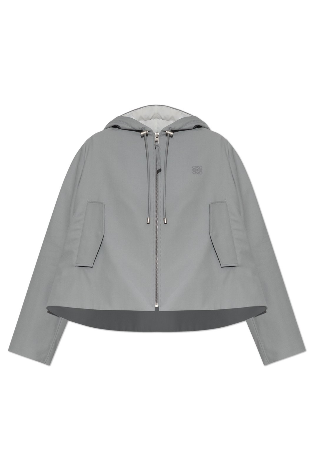 Loewe Anagram Embroidered Hooded Jacket