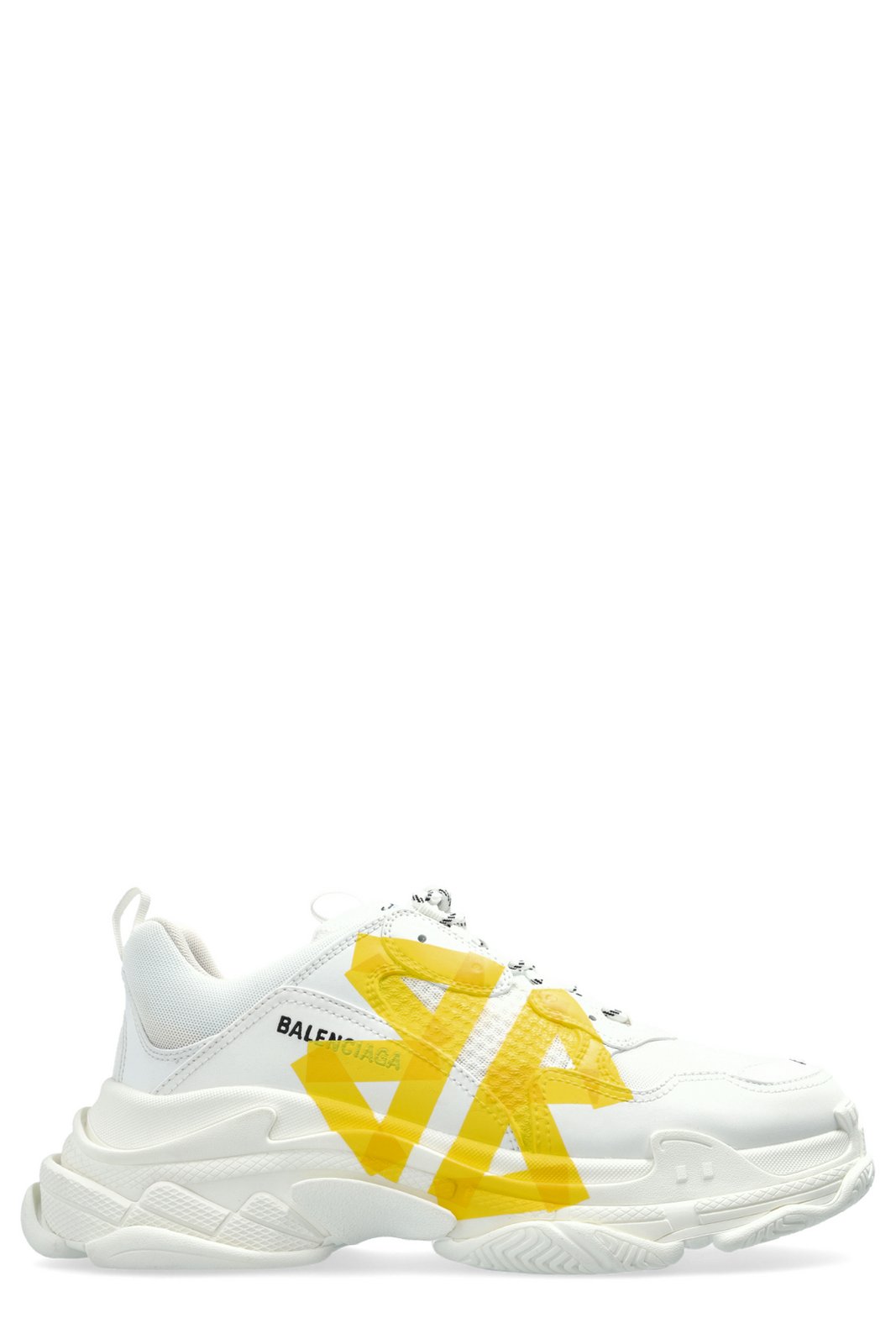 Balenciaga☆トリプルS テープタイプ レースアップスニーカー BALENCIAGA - バレンシアガ TRIPLE S TRAINERS 汚れ加工トリプル