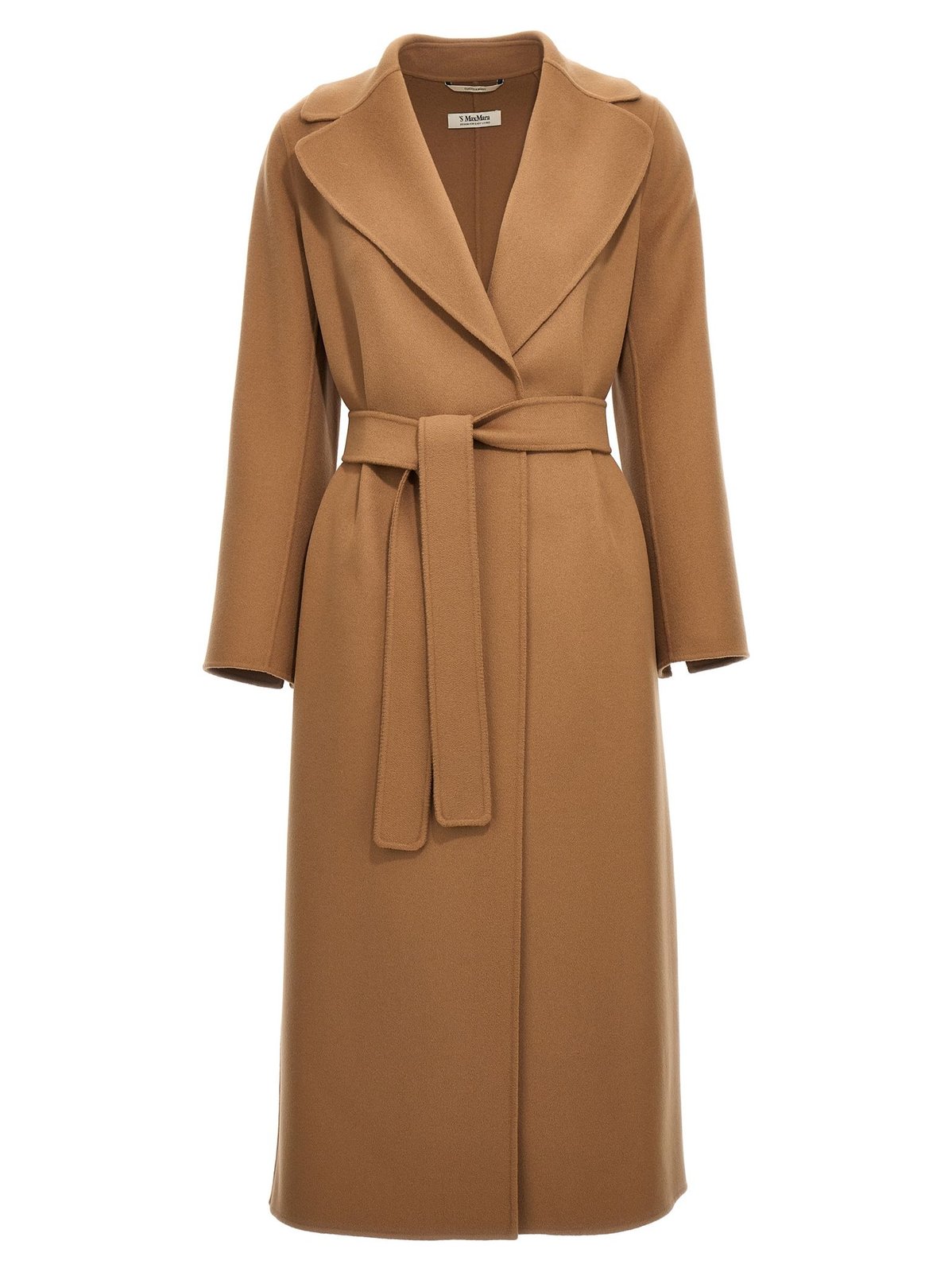 'S Max Mara Poldo Belted Long-Sleeved Coat