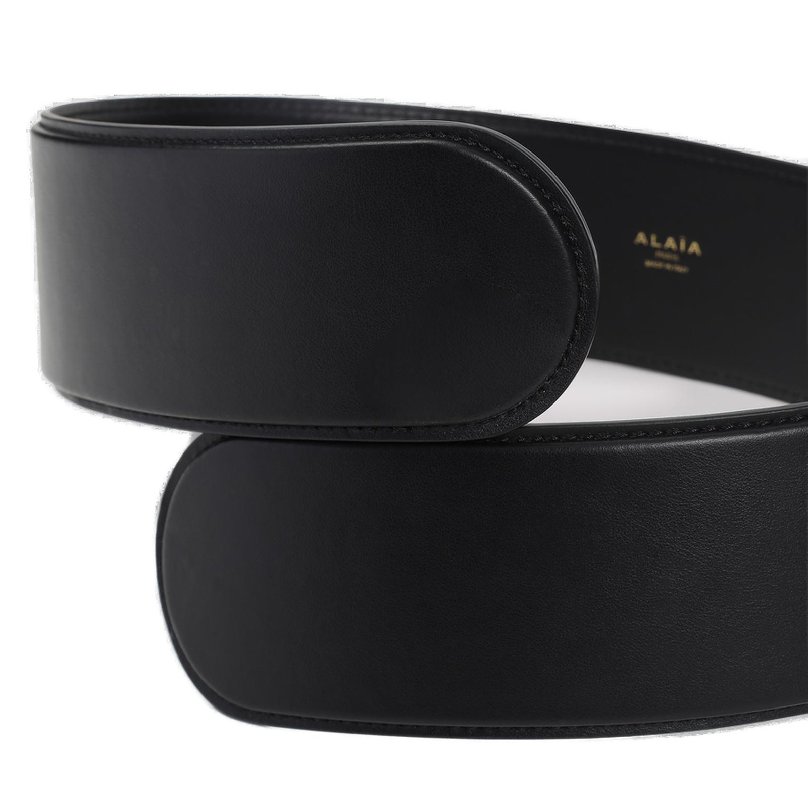 【関税込み】ALAIA ブラック Flex Twist ベルト ALAIA Medium Flex Twist Leather Belt - Bergdorf Goodman