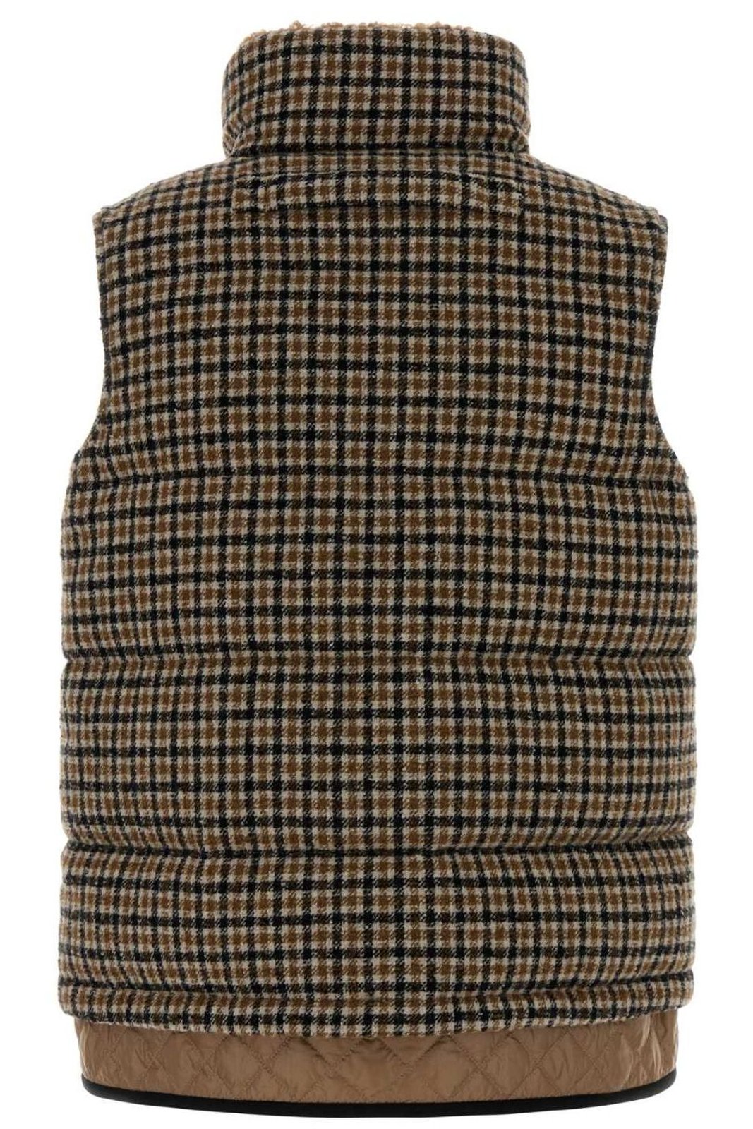 Moncler Zip-Up Checked Gilet