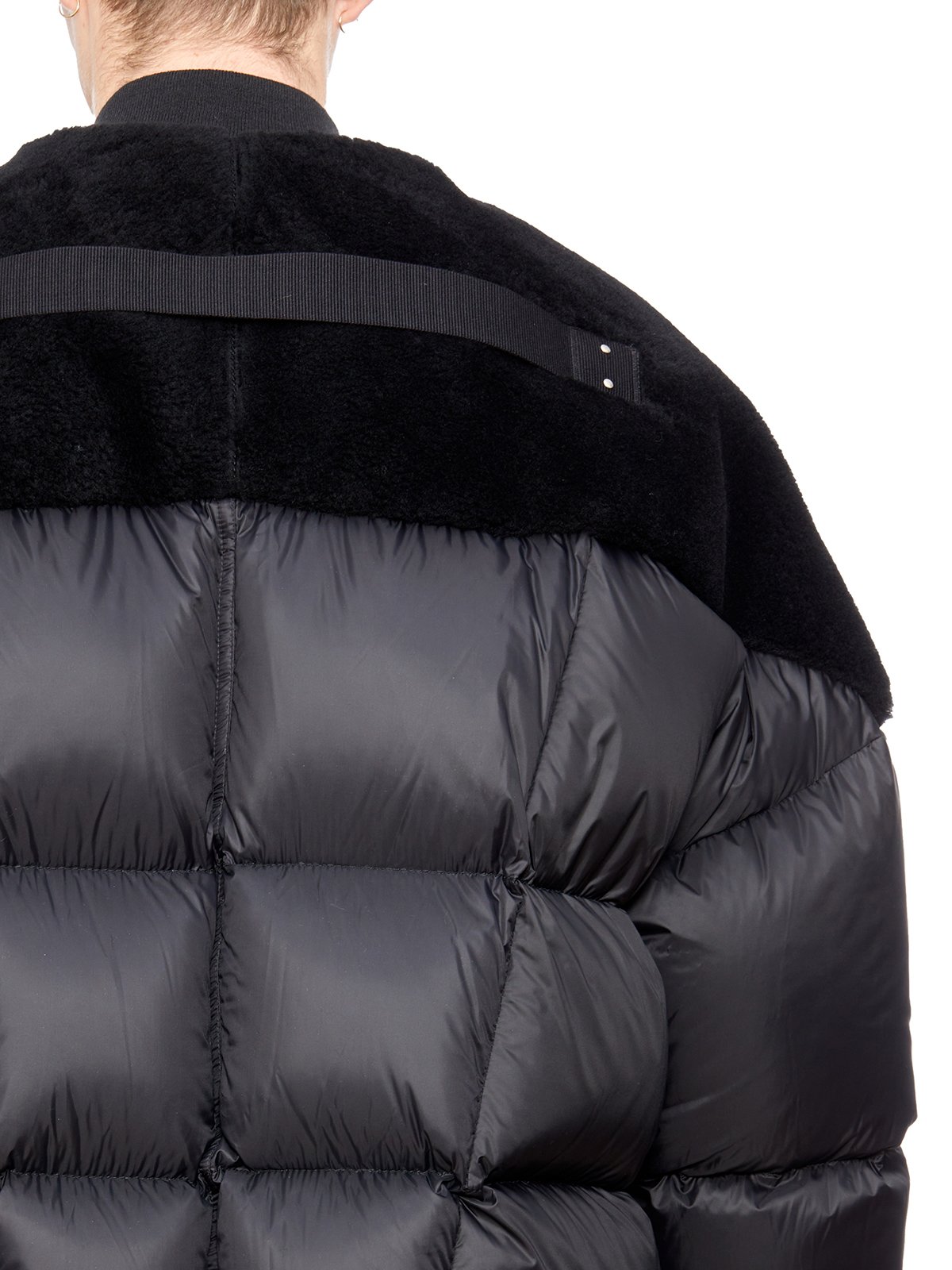 Rick Owens RP01E7469SCAR09 関税送料込 Rick Owens Rick Owens Luxor Flight Zipped Down Jacket