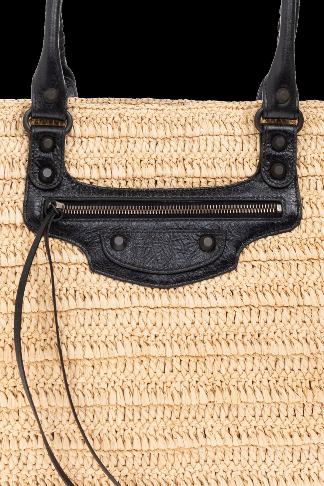 Balenciaga Le City Medium Raffia Basket Bag – Cettire