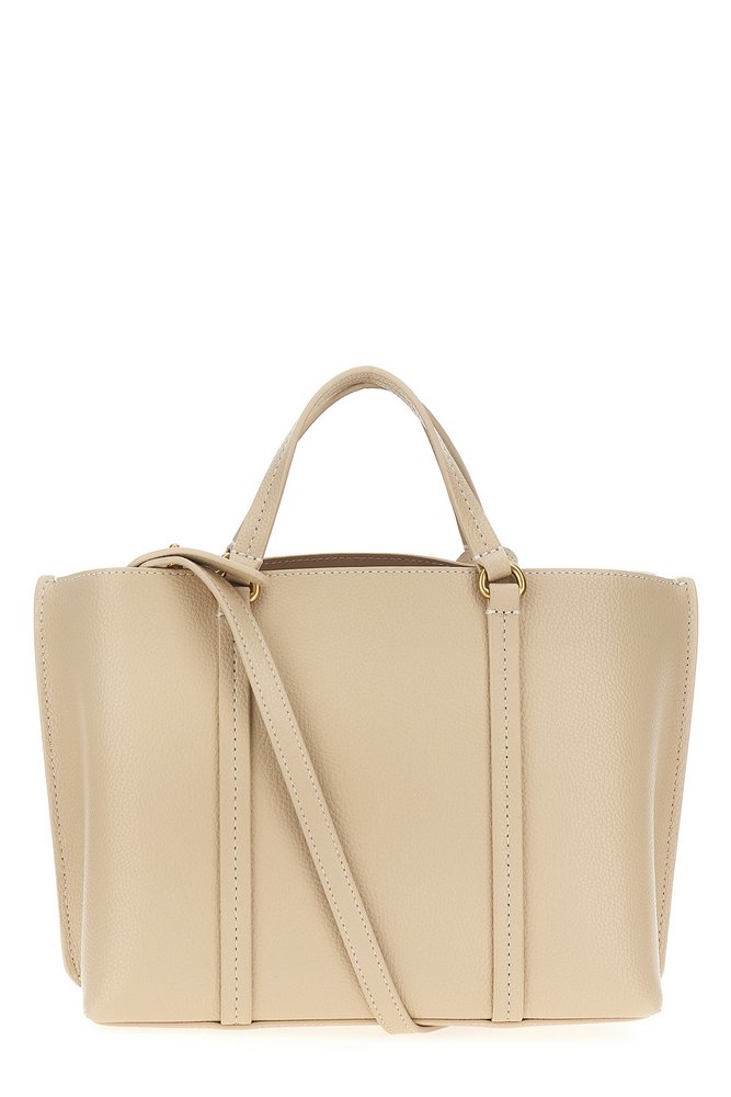 トートバッグ PINKO SS25 'Carrie' classic shopping bag (102833A1LF C83Q) Tumbled leather shopping bag with shoulder strap PINKO