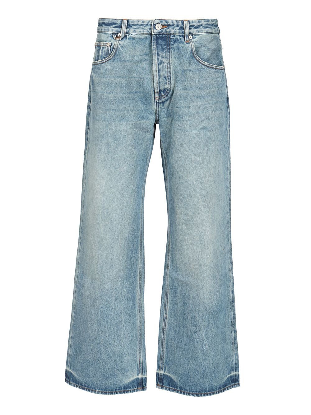 Jacquemus Le de Nîmes Mid-Rise Wide-Leg Jeans