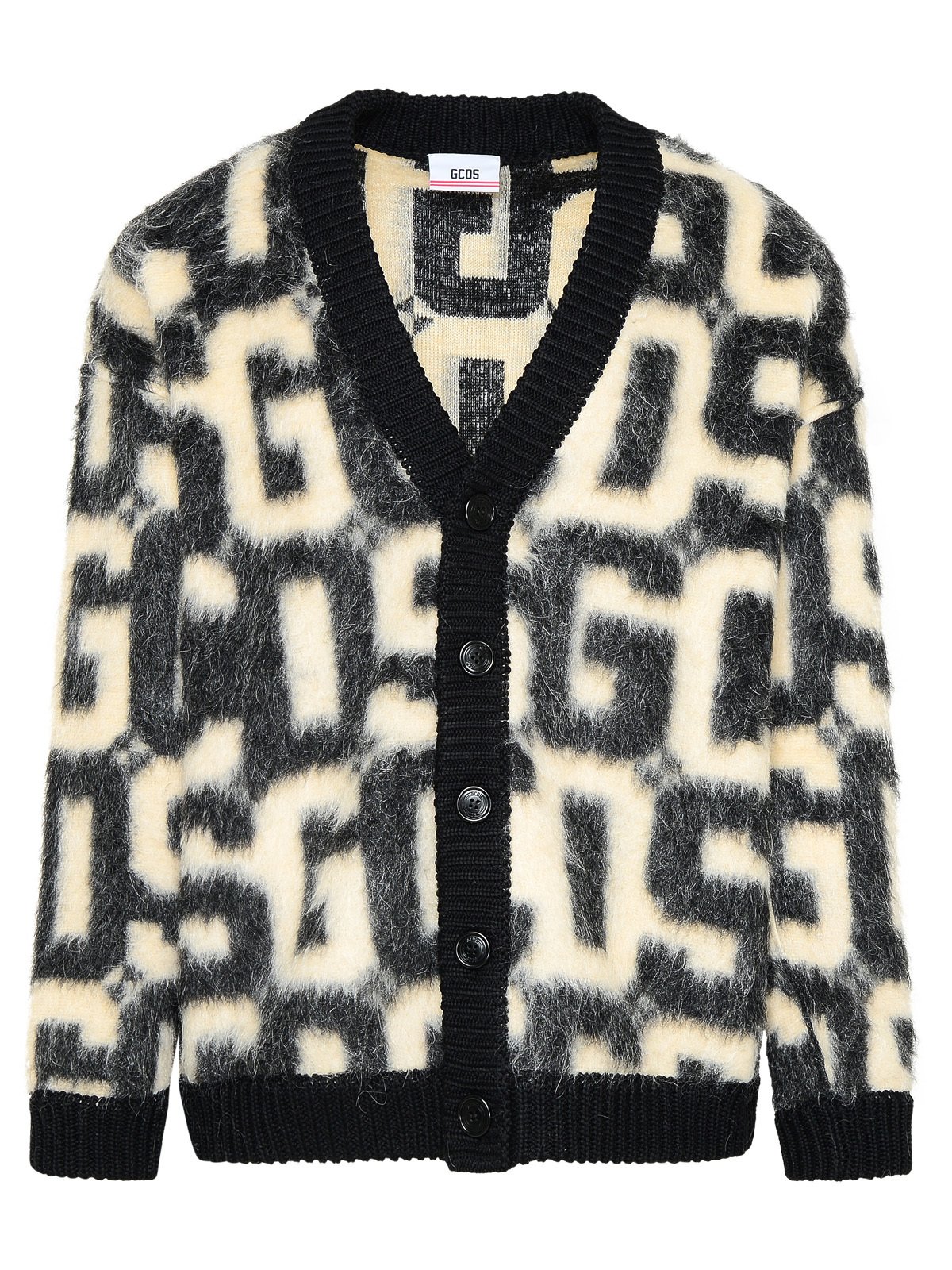 GCDS Monogram Pattern Cardigan – Cettire