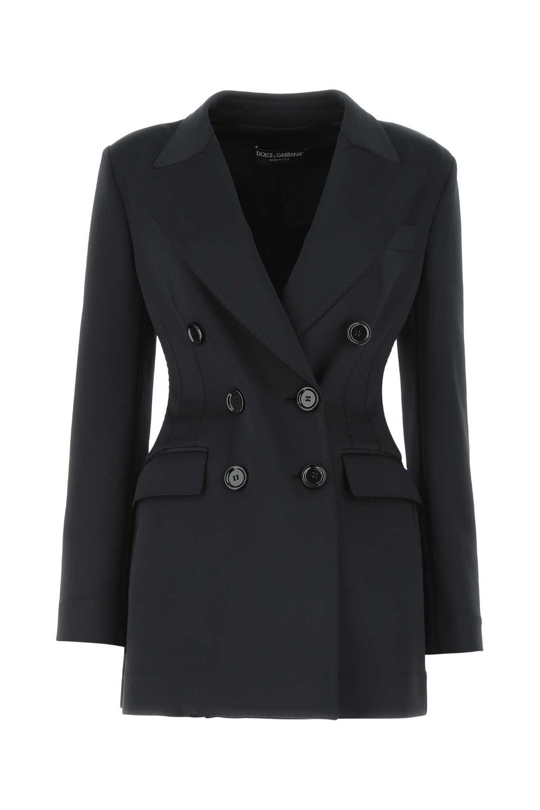 Dolce & Gabbana Double-Breasted Jersey Jacket – Cettire