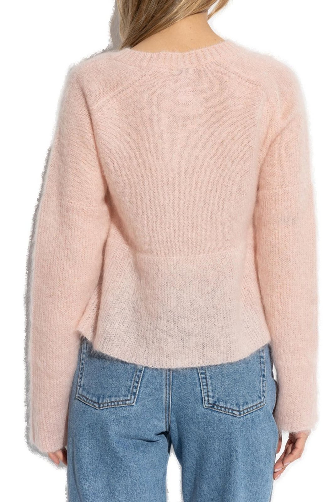 Loewe Peplum Silhouette Knitted Sweater