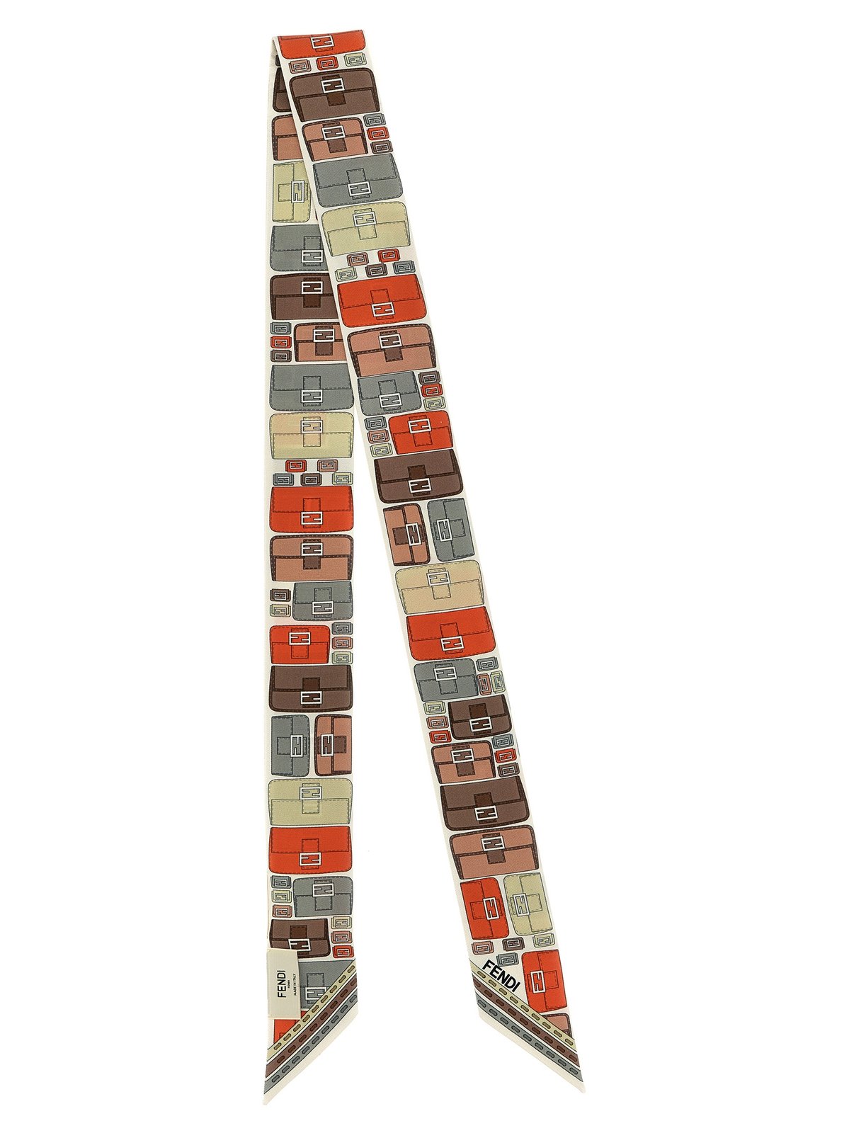 Fendi Patterned Wrappy Scarf