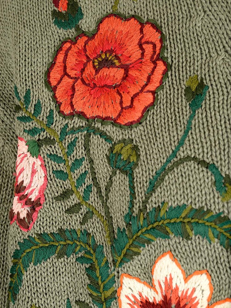 2023ss】junya watanabe man 花 刺繍 ニット セーター