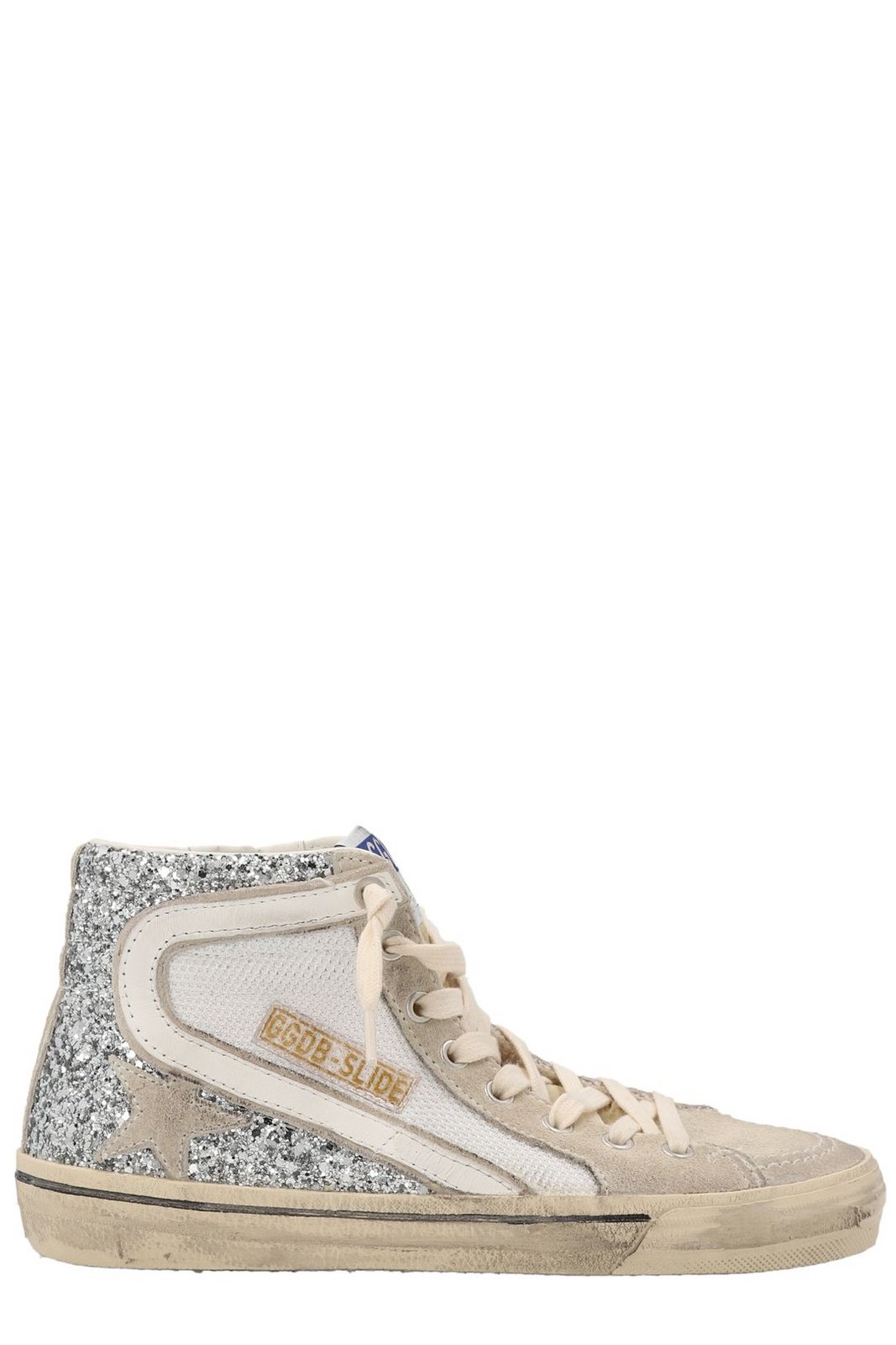 Golden Goose Deluxe Brand Embellished Lace-Up Sneakers