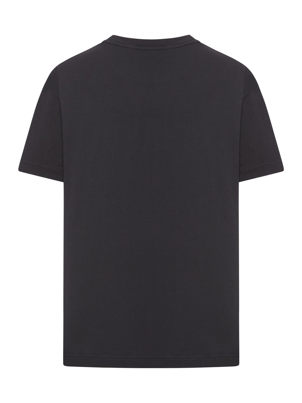Palm Angels Curved Logo Crewneck T-Shirt