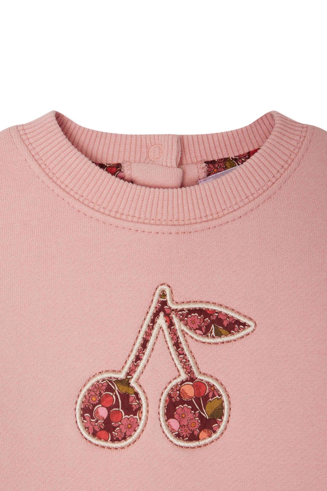 Bonpoint Dahlia Cherry Sweatshirt