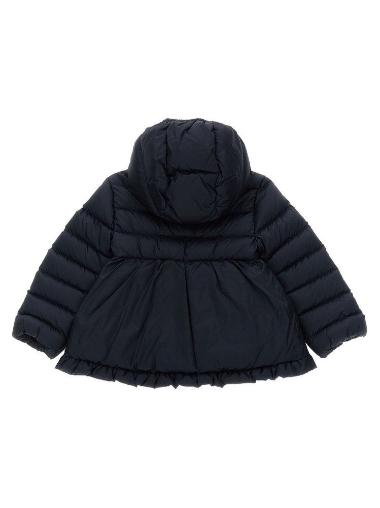 Moncler Enfant 오딜 플레어 퍼 코트