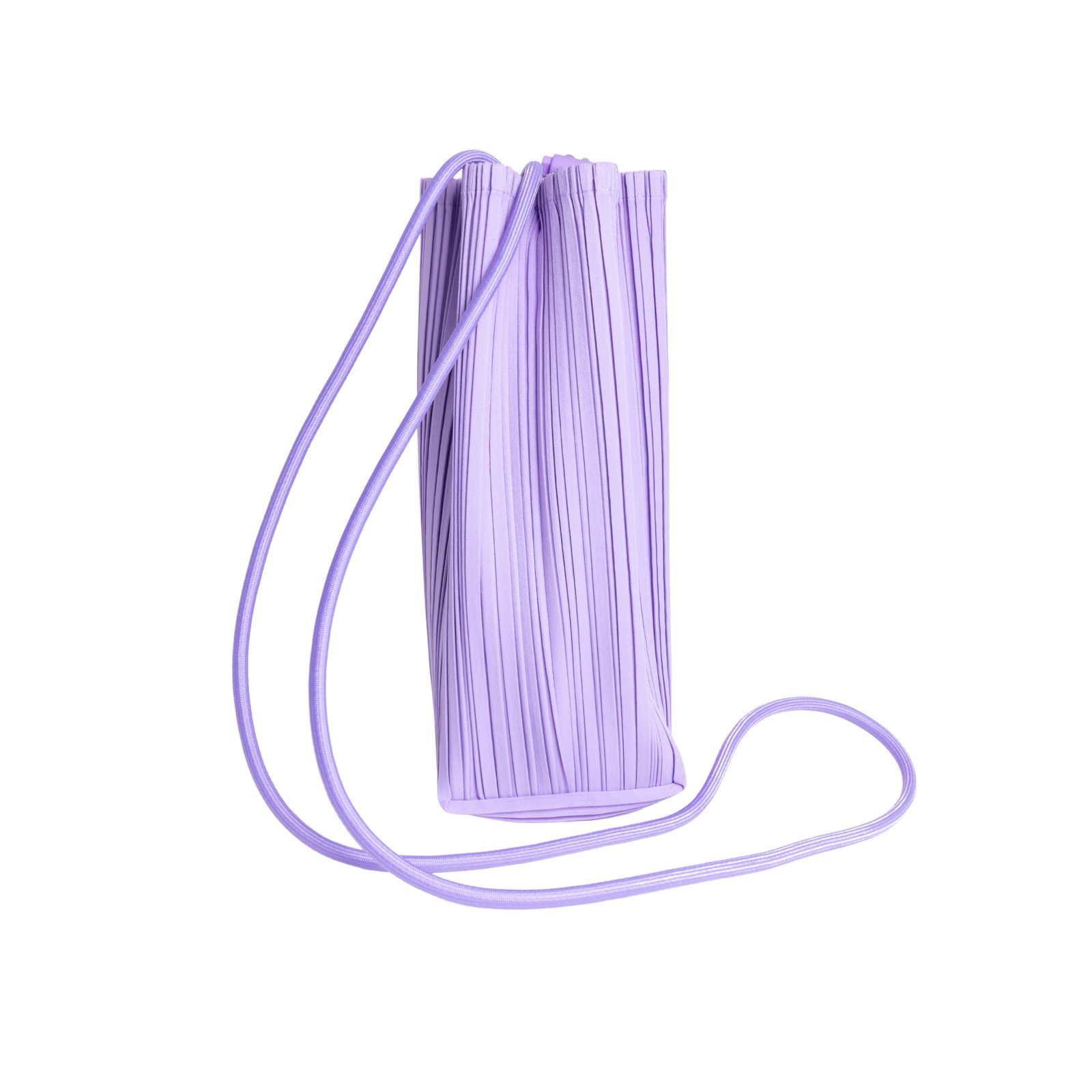 Pleats Please Issey Miyake Pleated Drawstring Tote Bag