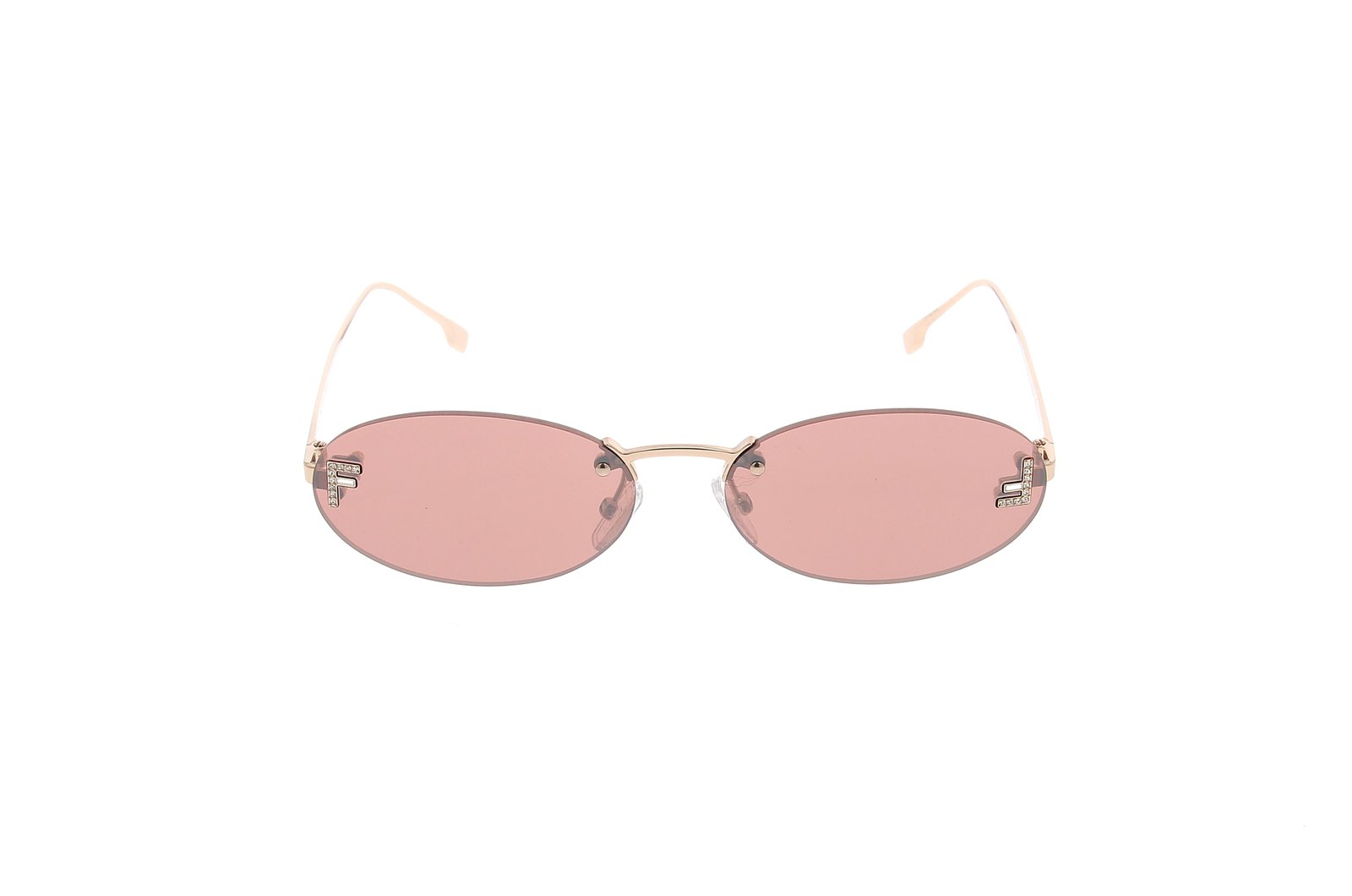 Fendi Eyewear Oval Frame Sunglasses
