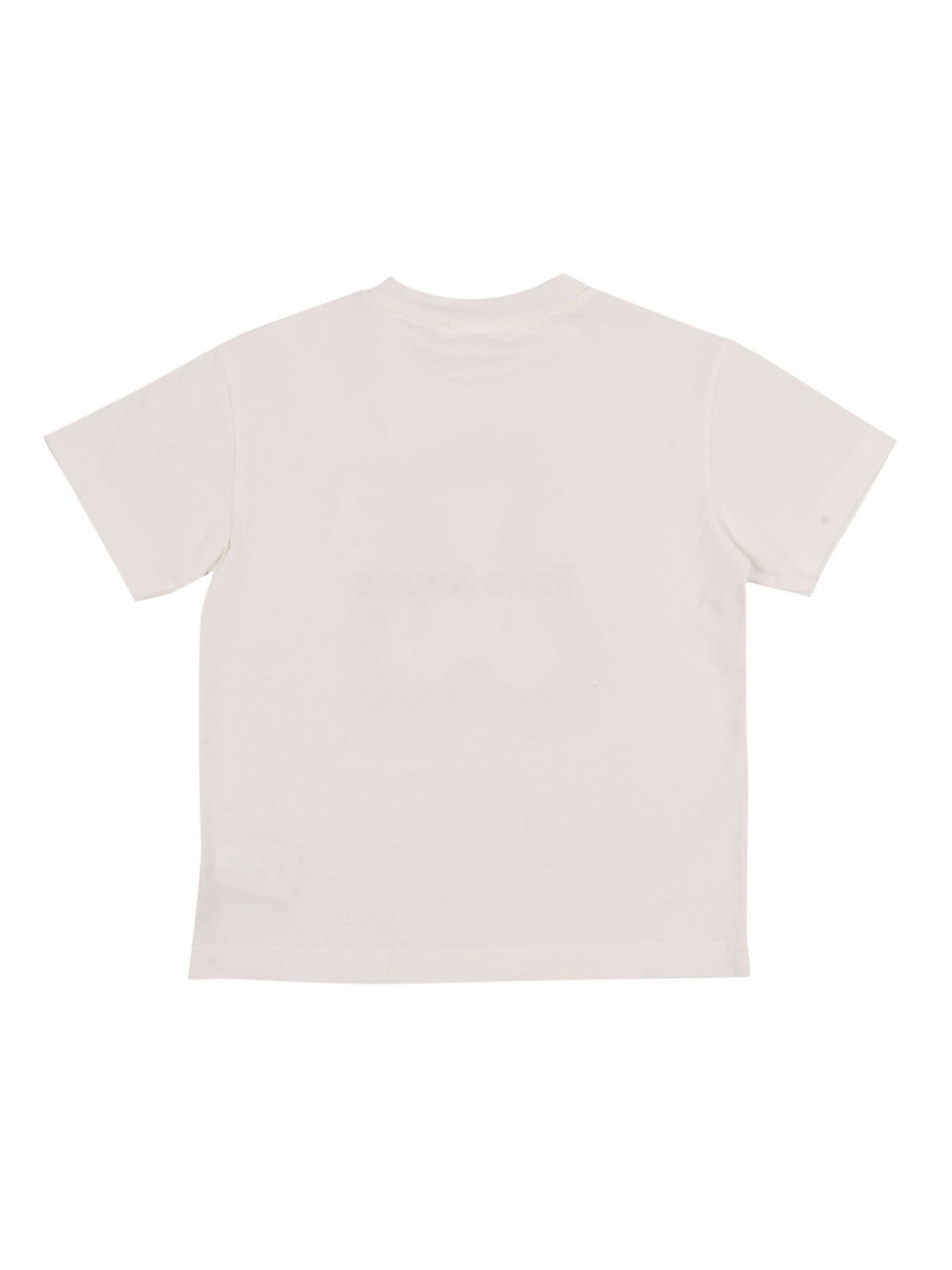 Palm Angels Kids Logo Printed Crewneck T-Shirt