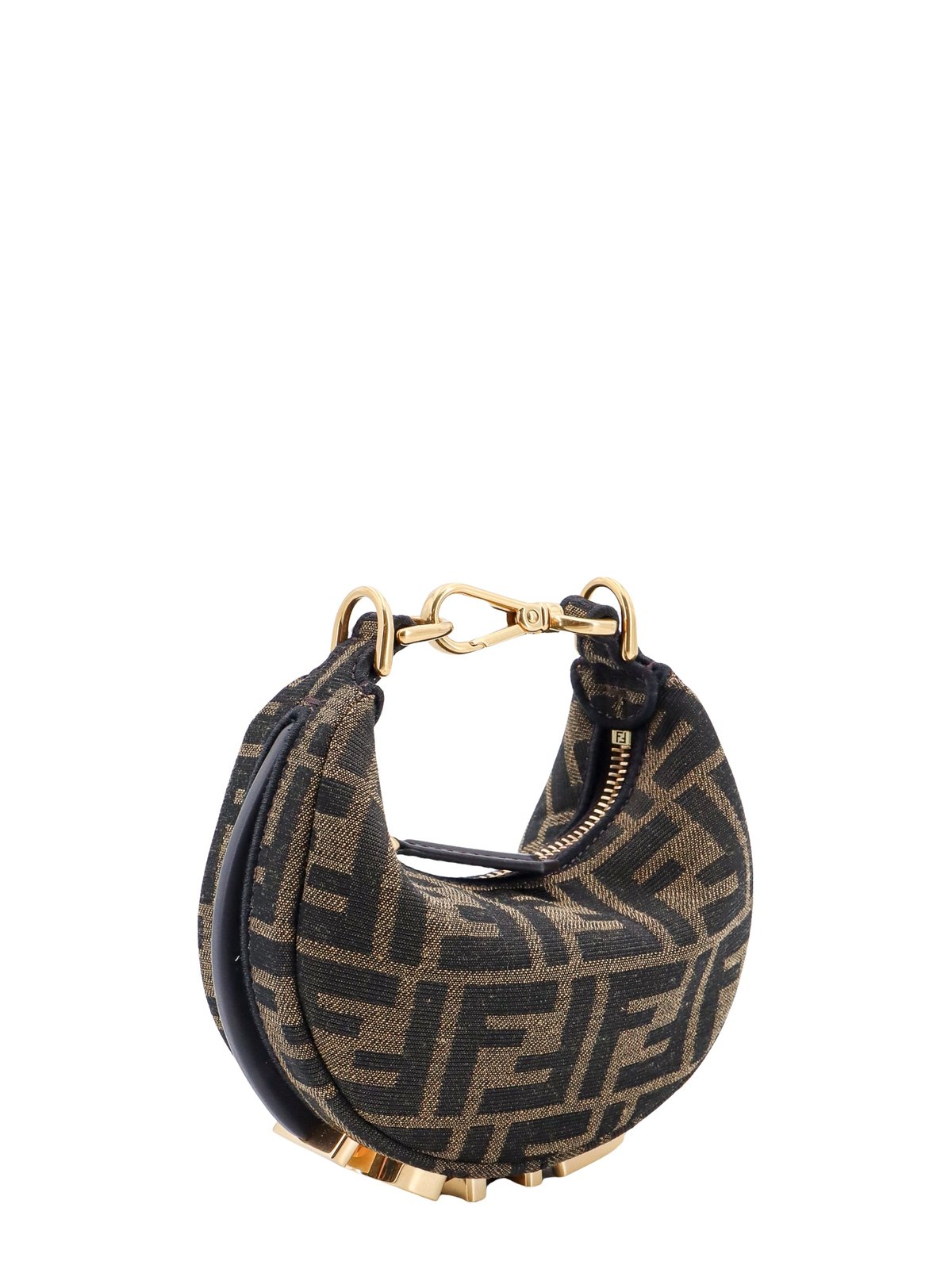 Fendi Nano Fendigraphy Logo Jacqaurd Tote Bag