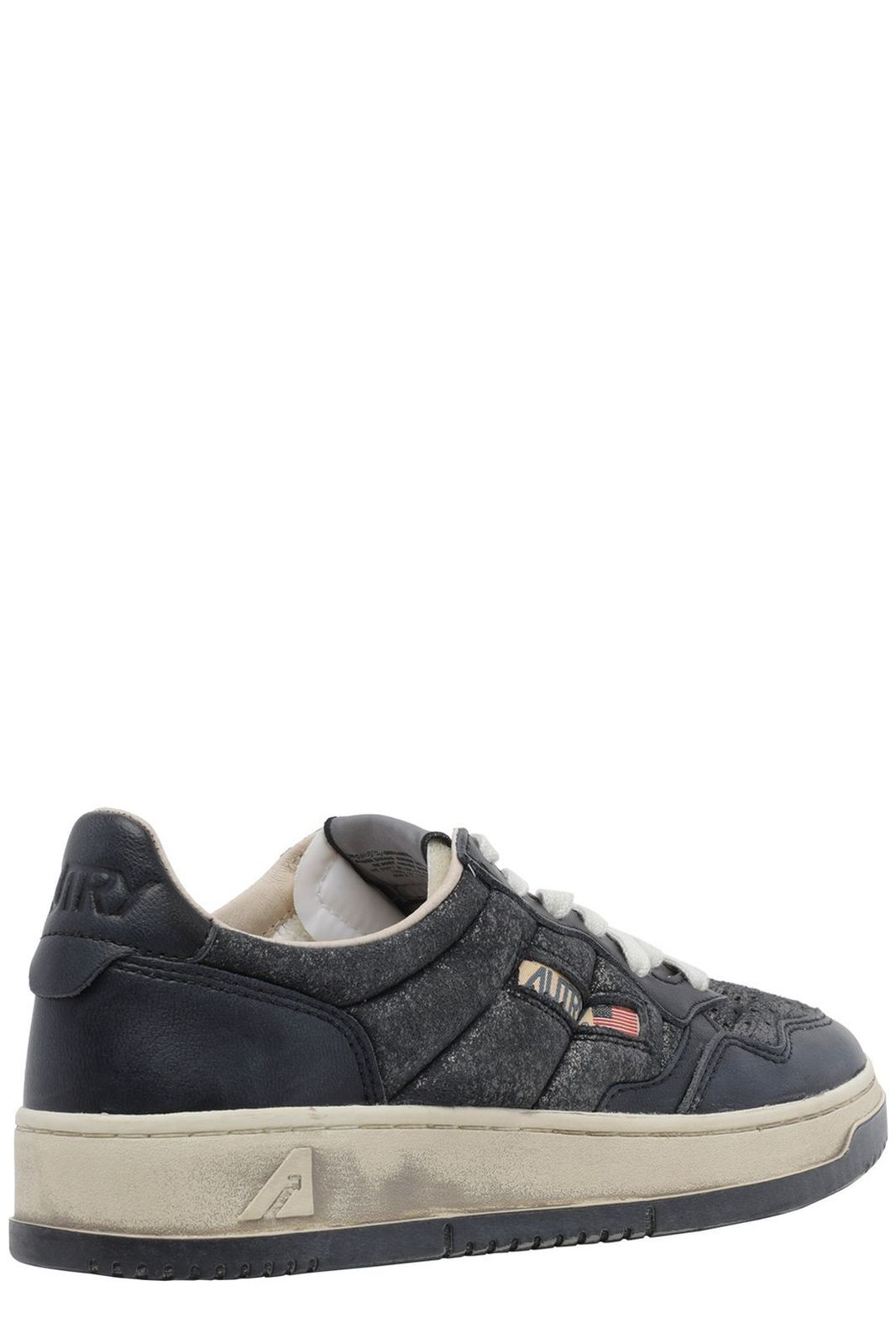 Autry Vintage Effect Low-Top Sneakers – Cettire