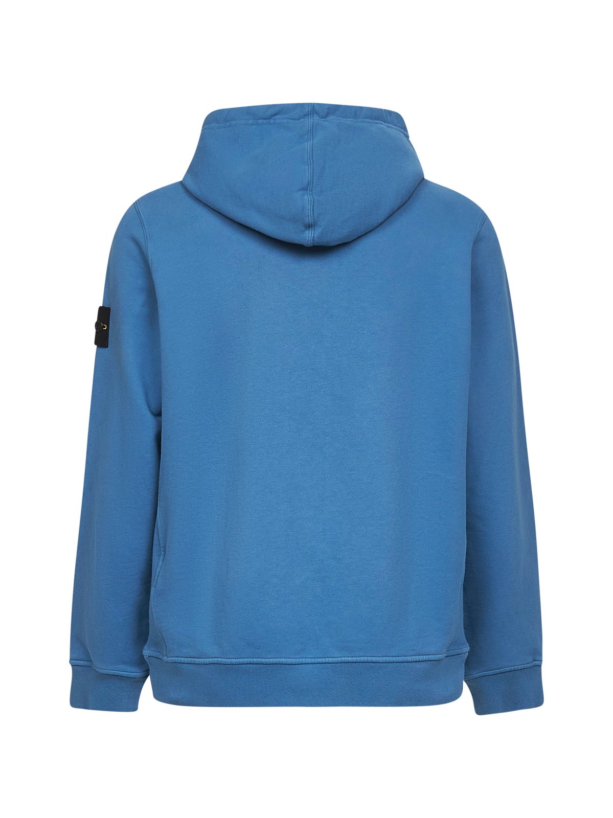 Stone Island Logo Patch Drawstring Hoodie