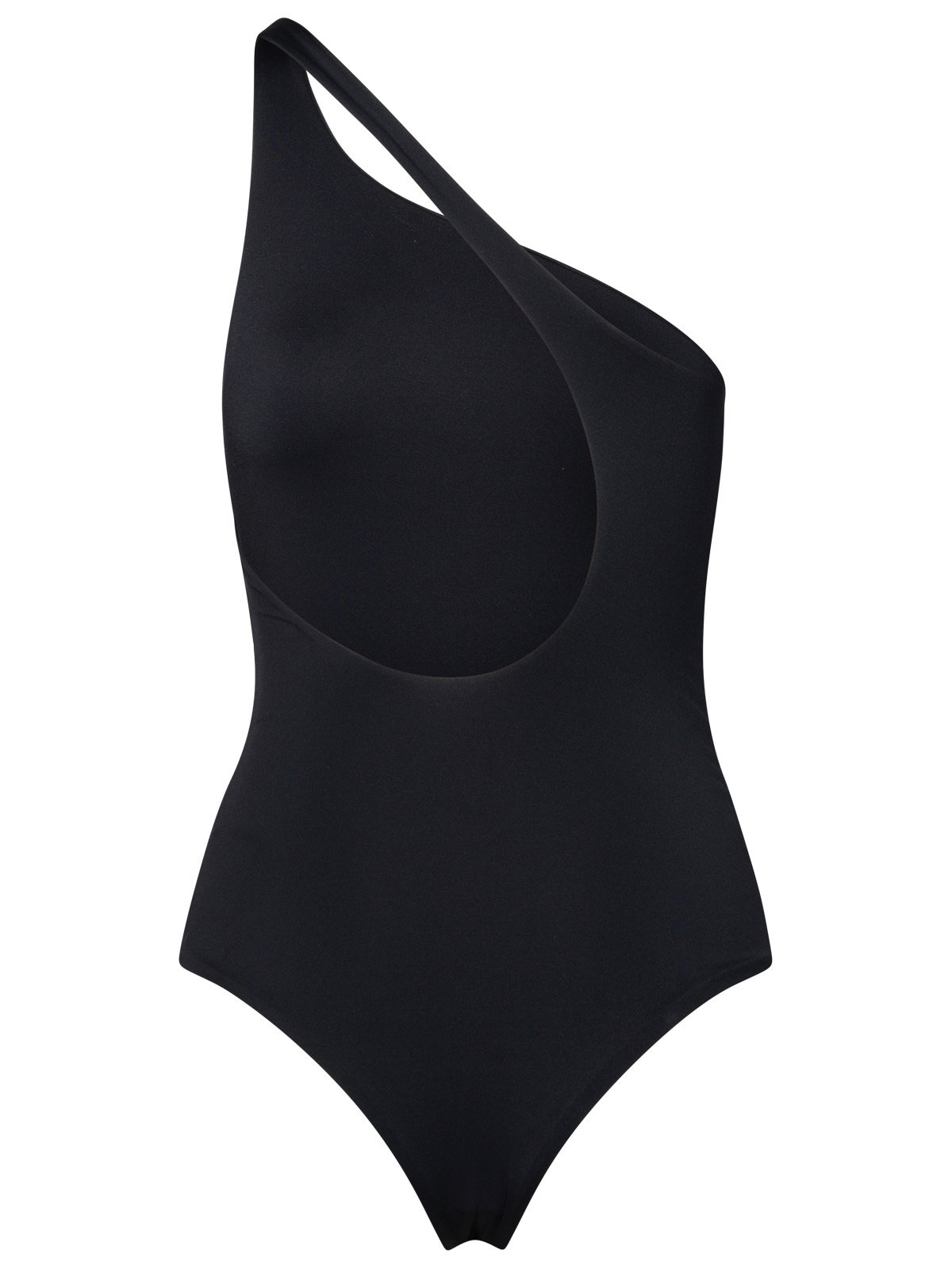 Off-White Logo Printed High-Cut Swimsuit