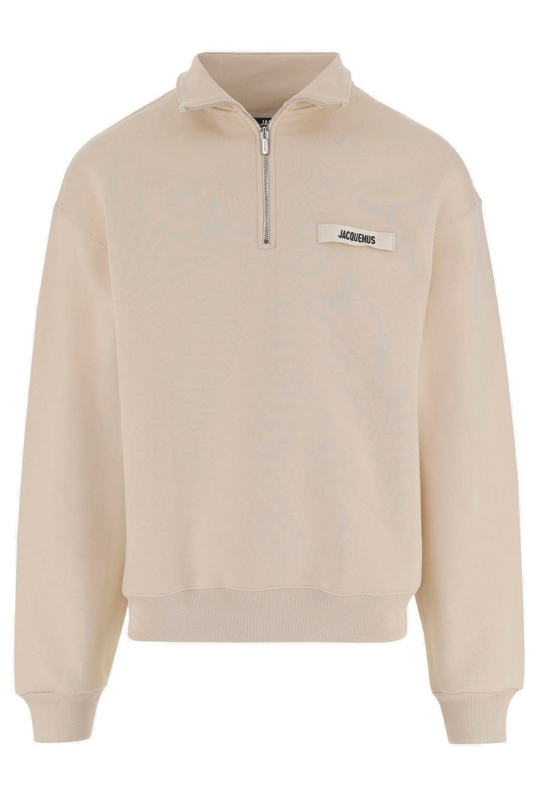 Jacquemus The Gros Grain Zipped-Rollneck Sweatshirt