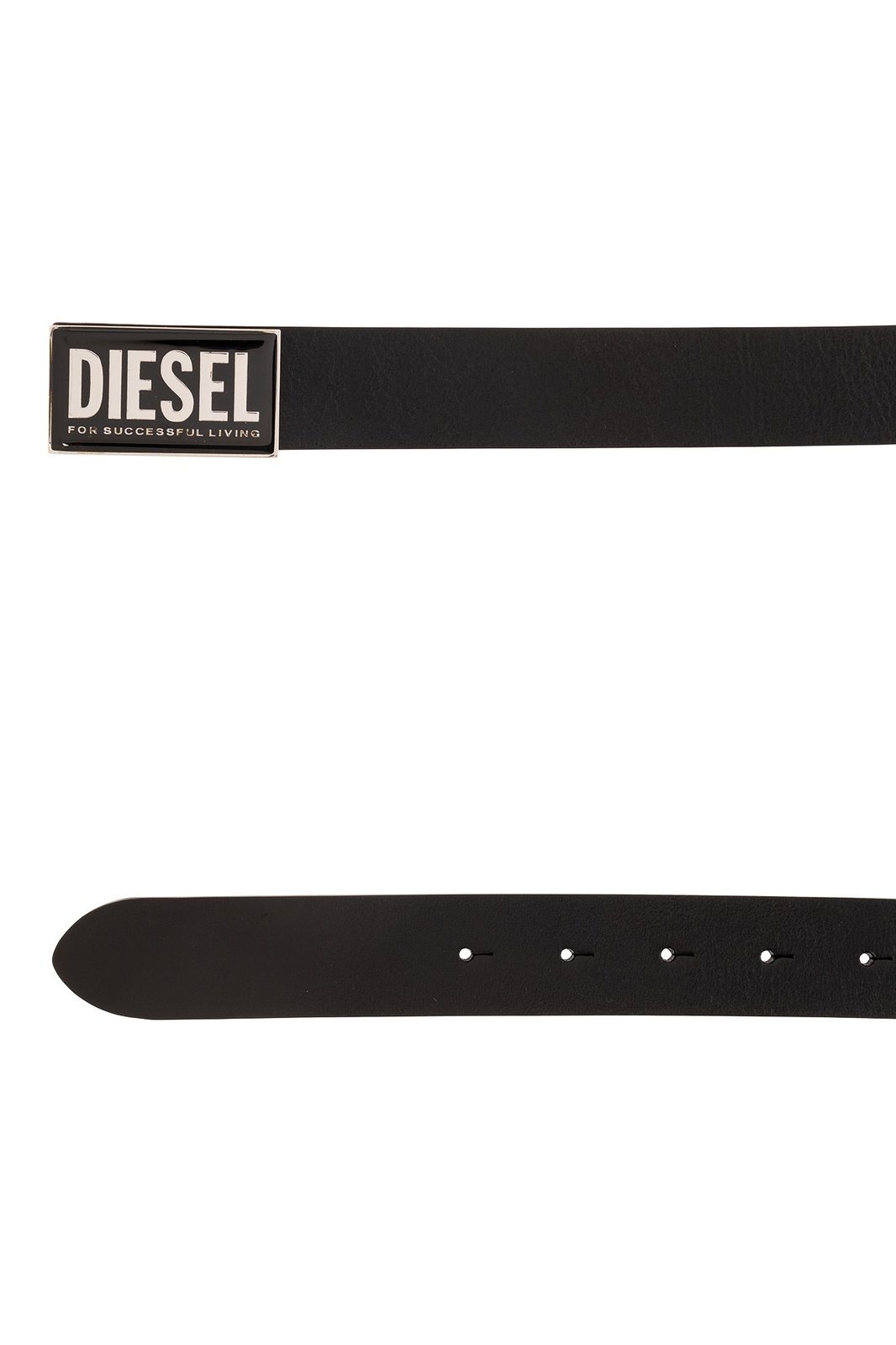 DIESEL>>ディーゼル B グロッシー ロゴ プラーク ベルト ディーゼル B グロッシー ロゴ プラーク ベルト