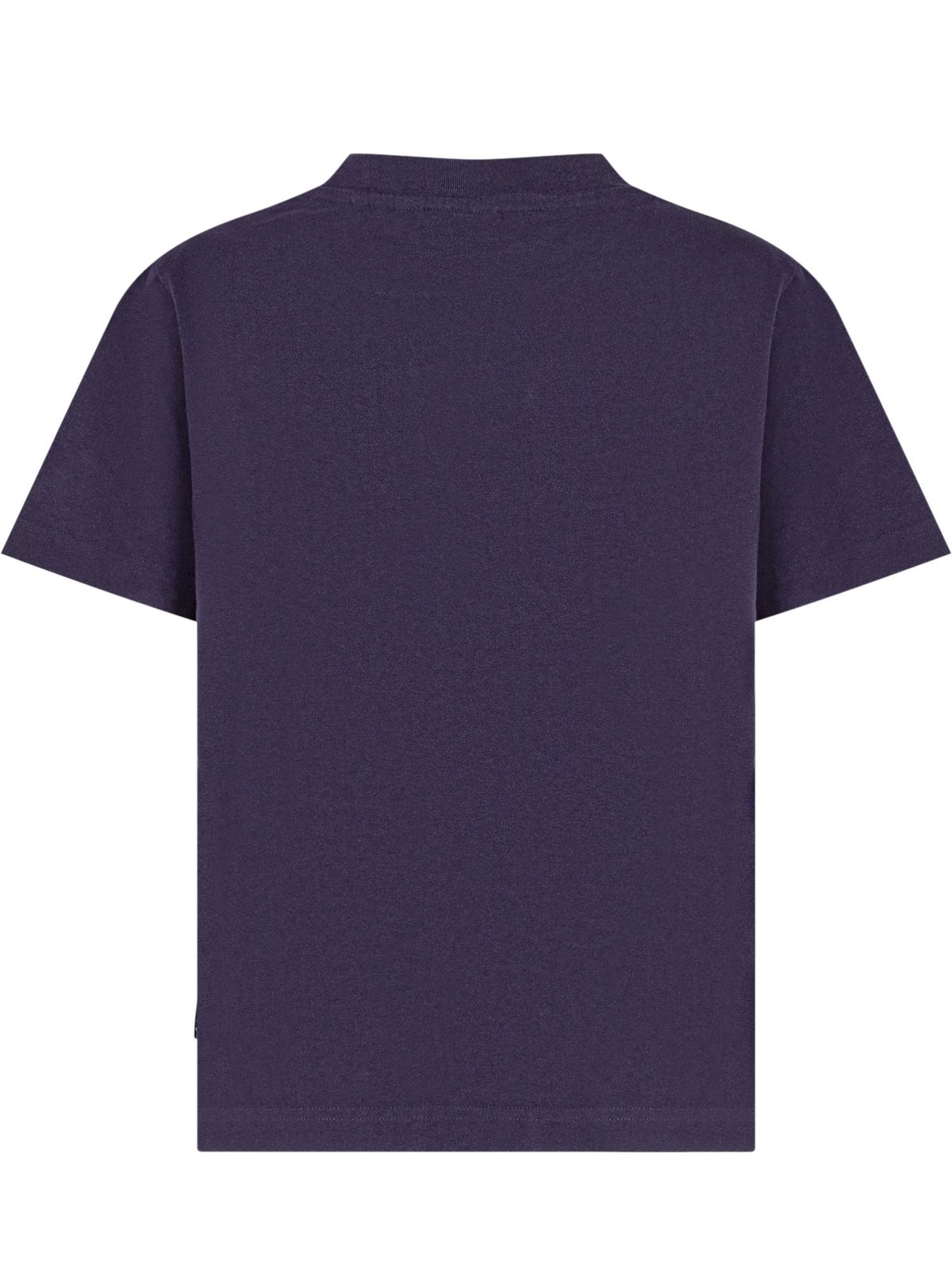 Palm Angels Kids Mock-Neck Logo Printed T-Shirt