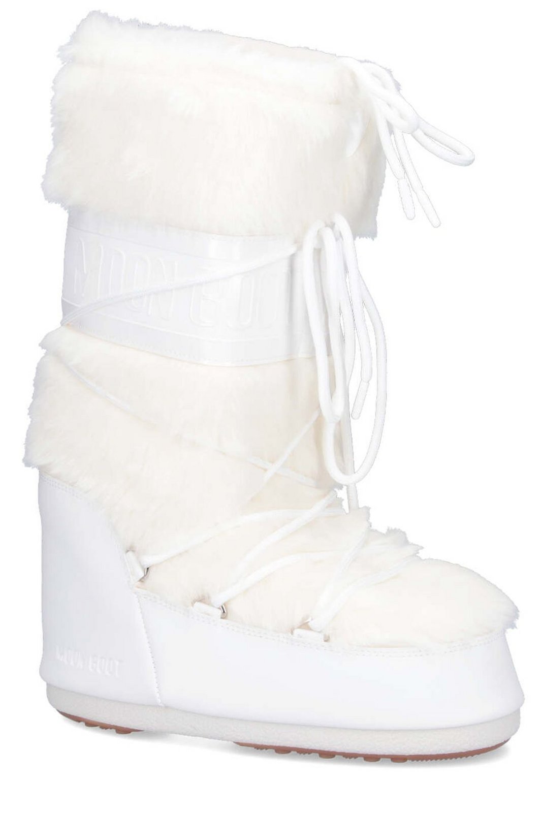 Moon Boot Icon Faux-Fur Lace-Up Boots