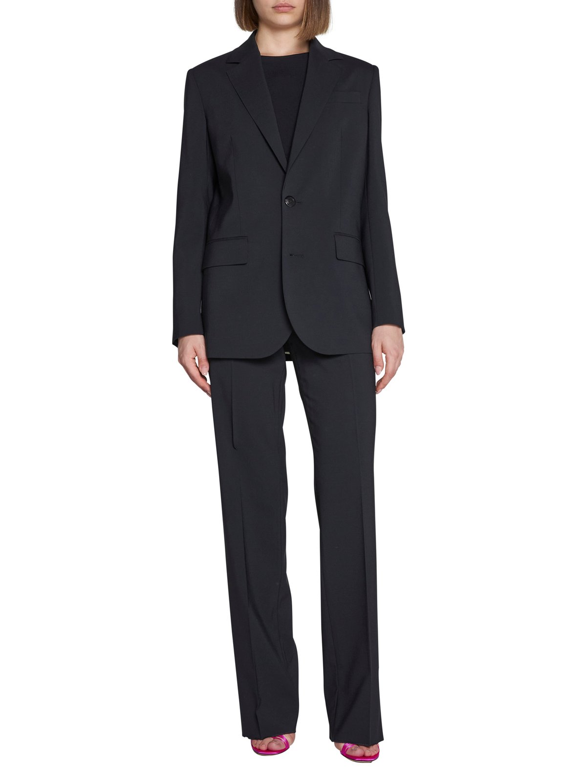 Dsquared2 Single-Breasted Wide-Leg Suit