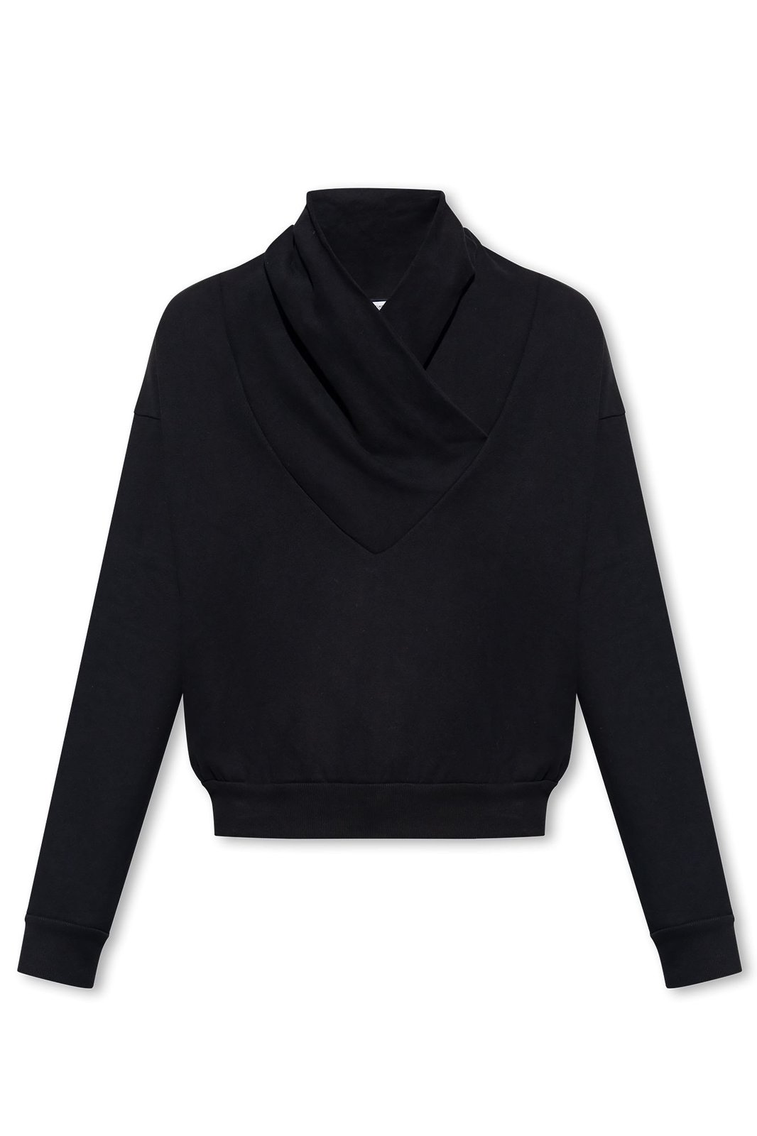 Saint Laurent Shawl-Neck Long-Sleeved Sweatshirt – Cettire
