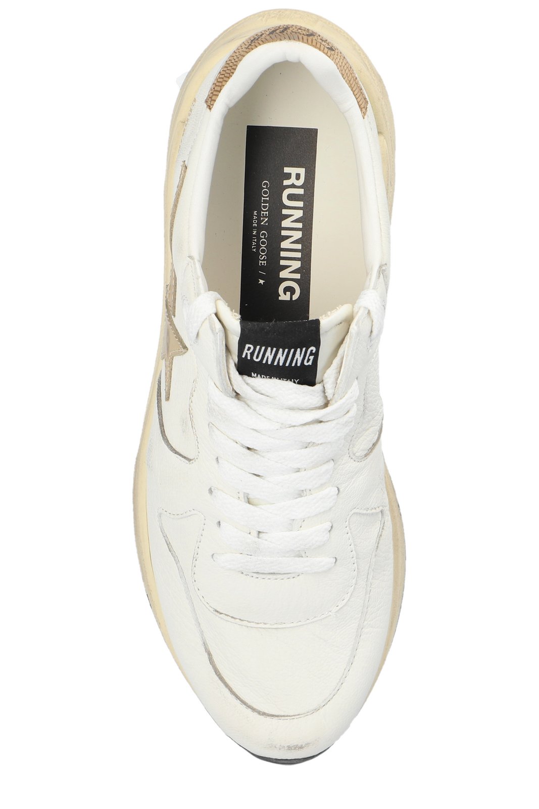 Golden Goose Deluxe Brand Star Patch Lace-Up Sneakers